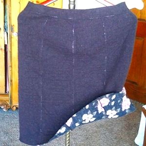 Italy Cashmere/Silk Skirt